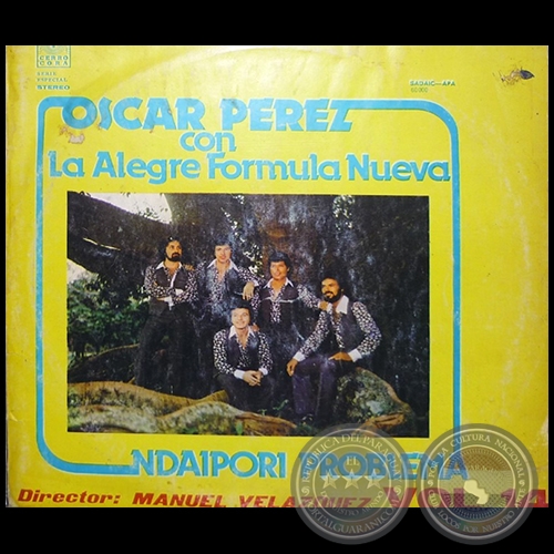 NDAIPORI PROBLEMA - Volumen 14 Vinilo - OSCAR PÉREZ con La Alegre Fórmula Nueva - Año 1982